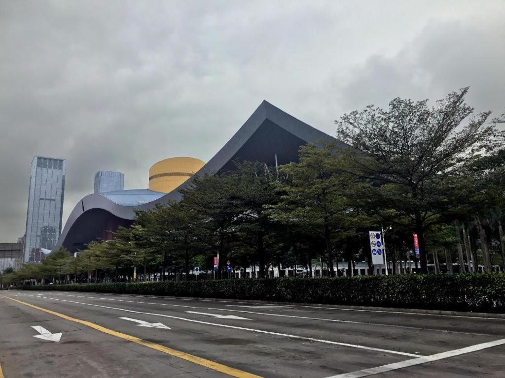 Shang Pin Hotel Shenzhen Futian Exhibition Branch Esterno foto