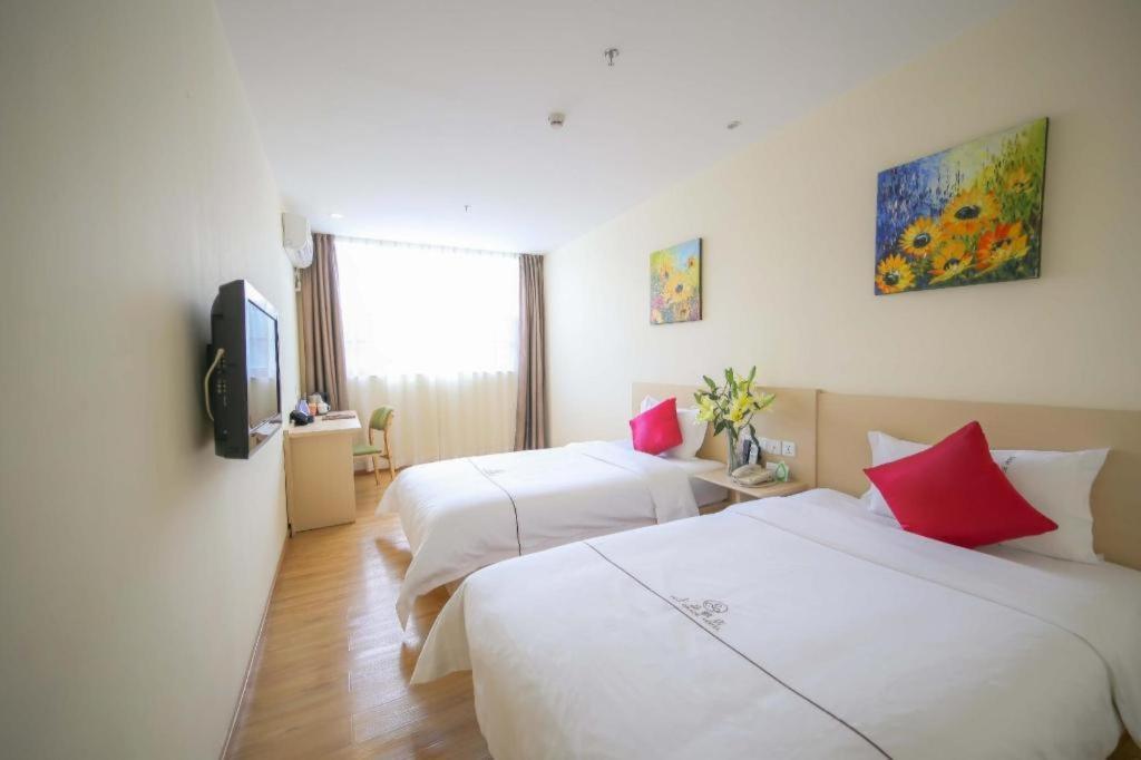 Shang Pin Hotel Shenzhen Futian Exhibition Branch Esterno foto