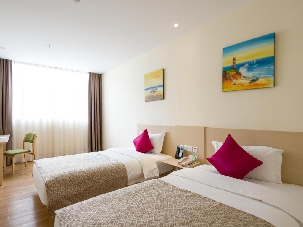 Shang Pin Hotel Shenzhen Futian Exhibition Branch Esterno foto