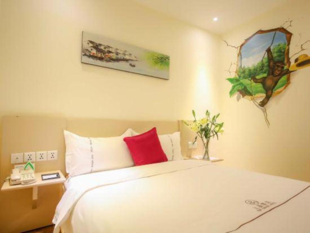 Shang Pin Hotel Shenzhen Futian Exhibition Branch Esterno foto