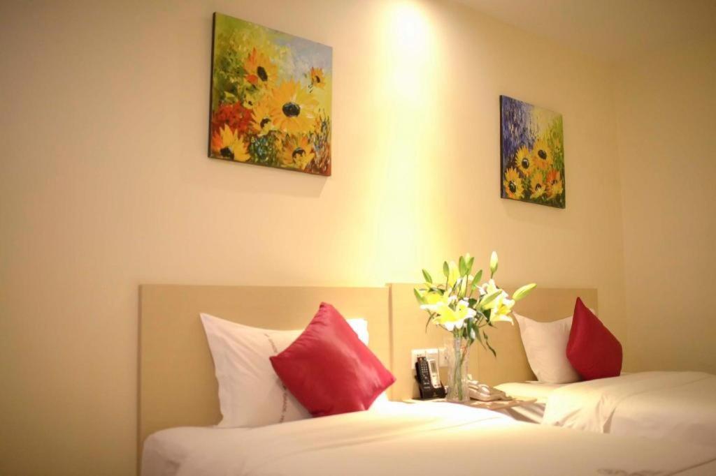 Shang Pin Hotel Shenzhen Futian Exhibition Branch Esterno foto
