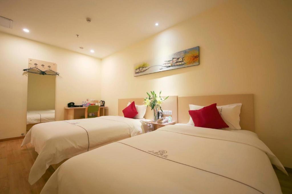 Shang Pin Hotel Shenzhen Futian Exhibition Branch Esterno foto