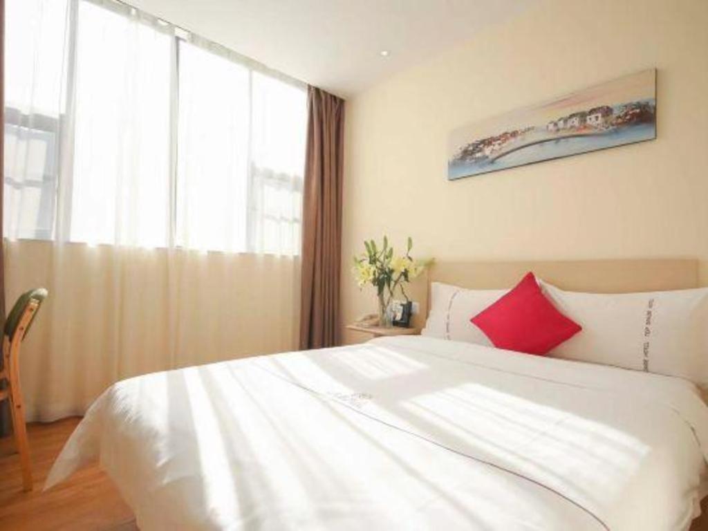 Shang Pin Hotel Shenzhen Futian Exhibition Branch Esterno foto