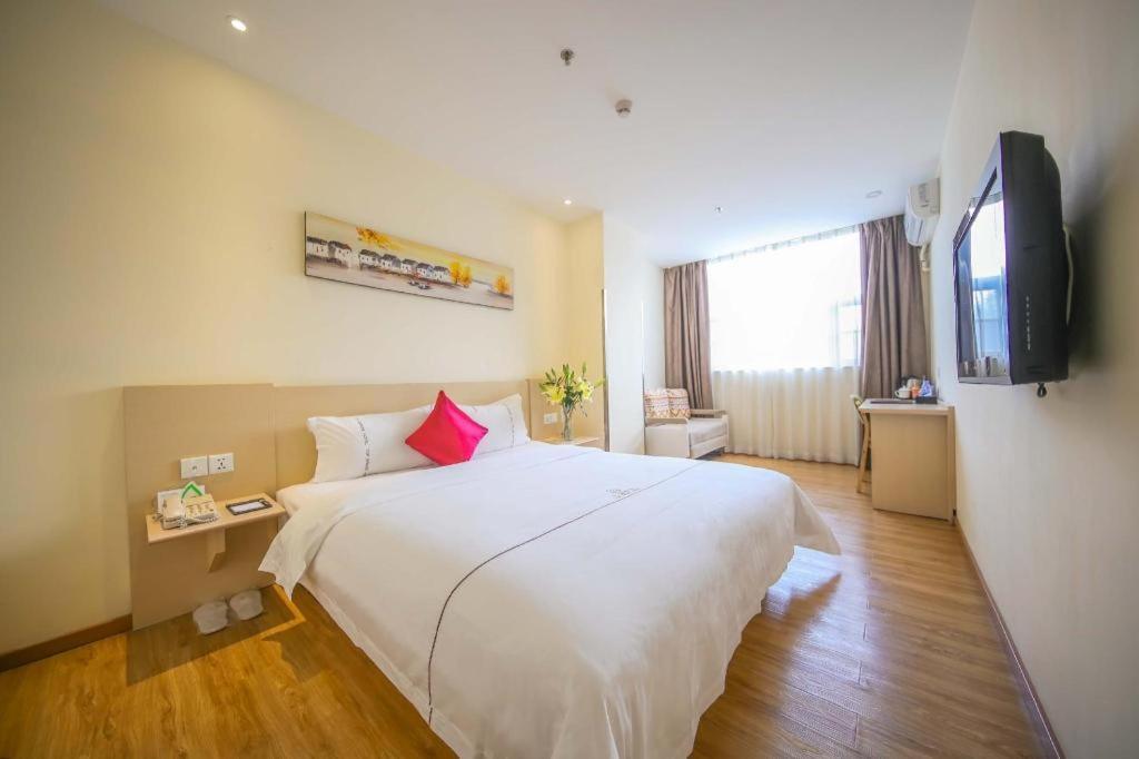 Shang Pin Hotel Shenzhen Futian Exhibition Branch Esterno foto
