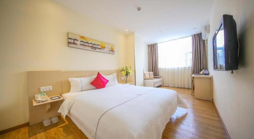 Shang Pin Hotel Shenzhen Futian Exhibition Branch Esterno foto