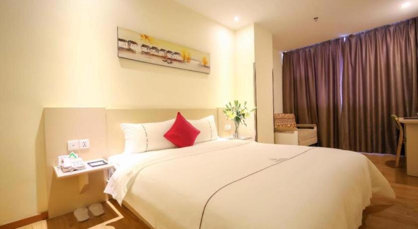 Shang Pin Hotel Shenzhen Futian Exhibition Branch Esterno foto