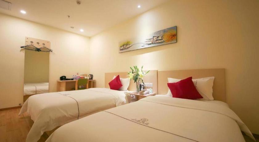 Shang Pin Hotel Shenzhen Futian Exhibition Branch Esterno foto