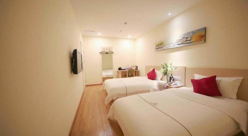 Shang Pin Hotel Shenzhen Futian Exhibition Branch Esterno foto