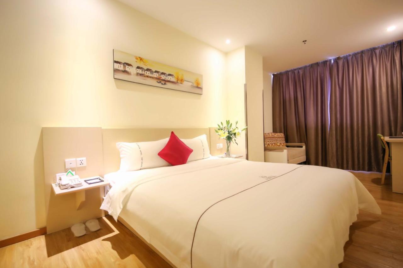 Shang Pin Hotel Shenzhen Futian Exhibition Branch Esterno foto